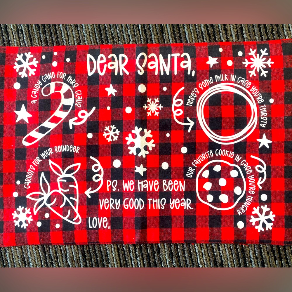 Santa Claus is Coming to Town Treat Placemats
